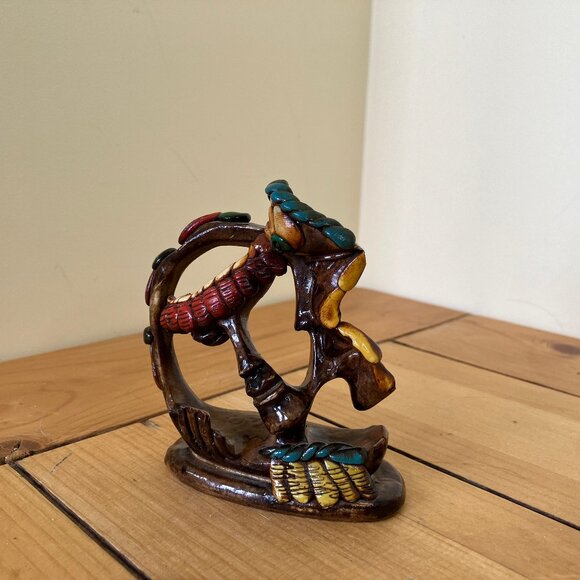 JART Embracing Couple Abstract Face Sculpture Cutout Silhouette Ethnic Tribal - Picture 8 of 10